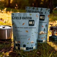Sachets refermables personnalisés de qualité alimentaire pour l'emballage de collations, café, sucre et aliments
