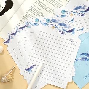 Custom Design Flower <strong>Letter</strong> <strong>Writing</strong> Paper <strong>Set</strong> with Envelopes Lovely Stationery Gift <strong>Set</strong> for School Office and Personal Use - Product Image 4