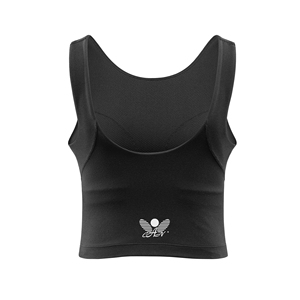 Breathable High Support Thick Strap Modest Workout Yoga Tank Full Coverage Top Removable <b>Pads</b> Moisture Wicking Quick Dry for - Product Image 3