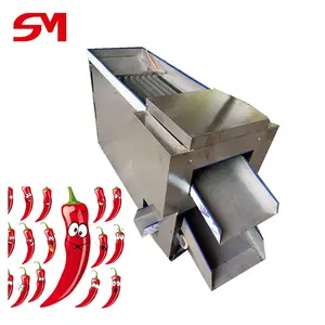 High-performance and low-noise dry red chili cutting machine