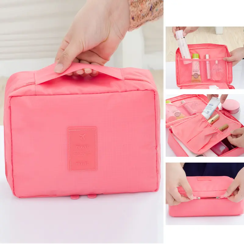 Factory direct high quality large capacity travel ladies wash bag