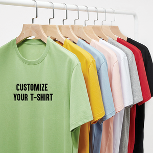 Alta Qualidade 100% Algodão Logotipo Personalizado Plain Short Sleeve Oversized T-Shirt Dos Homens Heavyweight Essentials Em Branco T-Shirt Dos Homens - Product Image 2