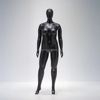 Mannequins féminins ajustables grande taille XXL corps entier blanc noir réaliste grosses femmes vêtements présentoir factice pour Boutique