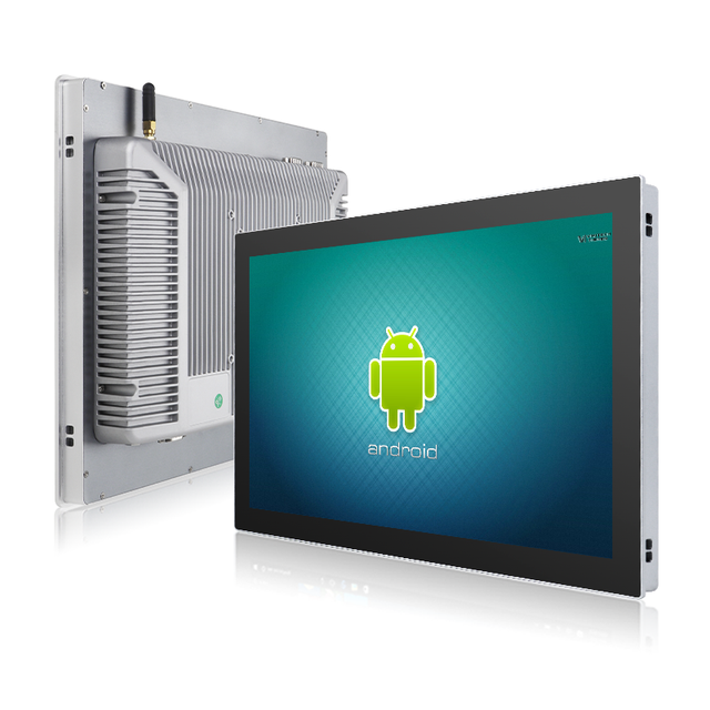 13.3 Inch Aluminum Case Industrial Android Waterproof Wallmounted Tablet Android 11 OS in Wall Panel PC