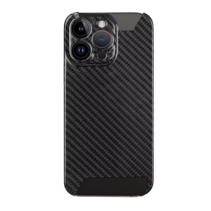 Funda de <span class=keywords><strong>Fibra</strong></span> de Carbono Brillante de Alta Calidad para iPhone 16 Pro Max, Funda Protectora de Silicona Rígida a Prueba de Golpes, Gran Venta - Product Image 4
