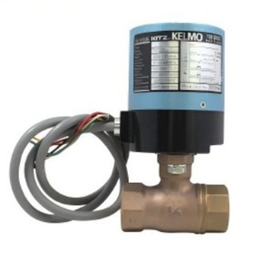 Vanne à boisseau sphérique électrique Kitz DN40 en acier inoxydable avec actionneur, haute température, pour l'industrie chimique, norme japonaise - Product Image 2