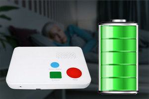 Wearable hệ thống cảnh báo khẩn cấp cho người cao niên Loud 130dB báo động có thể sạc lại pin rơi phát hiện cá nhân báo động cho người cao tuổi - Product Image 4