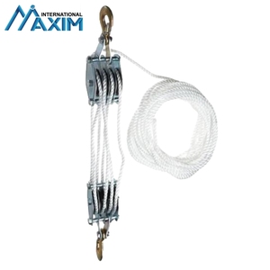 2 tấn Nâng Công cụ hoist khối 20m chiều dài 8 mét dây ròng rọc - Product Image 2