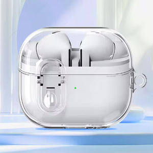 Para Samsung <span class=keywords><strong>Buds</strong></span> 3 Pro <span class=keywords><strong>Funda</strong></span> transparente con bloqueo seguro <span class=keywords><strong>Funda</strong></span> para auriculares para Samsung <span class=keywords><strong>Galaxy</strong></span> <span class=keywords><strong>Buds</strong></span> 3 Pro Buzz 3 Pro Fundas TPU PC Fundas - Product Image 6