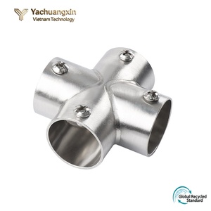 Stainless Steel Round Connector for Industrial Manufacturing Hardware - Product Image 6