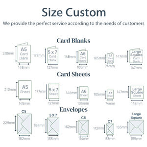 Cartes d'invitation personnalisables 4x6 avec dorure à chaud, en papier écologique, pour Thanksgiving, remise de diplôme, remerciements, avec enveloppes - Product Image 4