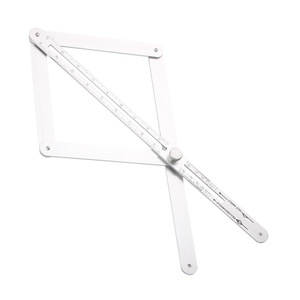 Aluminum Alloy Diagonal Ruler Angle Measuring Tool For Woodworking Ceiling Trim - Product Image 1