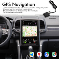 Autoradio Tesla 8+128G Android 13 pour Renault Koleos Samsung SM6 Talisman Megane 4 2017-2019 avec Navigation GPS 4G LTE Wi-Fi
