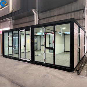 Villa préfabriquée moderne en acier, maison conteneur extensible, 4 chambres, avec emballage de décoration intérieure meublée - Product Image 3