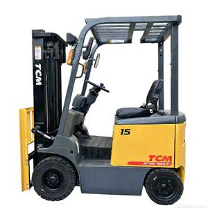 Chariot élévateur diesel hydraulique d'<span class=keywords><strong>occasion</strong></span> TCM 2,5-15 tonnes, fabriqué au Japon, pour les industries <span class=keywords><strong>de</strong></span> la vente au détail et <span class=keywords><strong>de</strong></span> l'agriculture, en stock à prix avantageux - Product Image 1