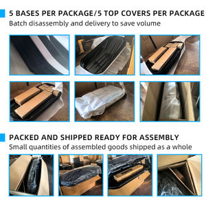 Porte-bagages <span class=keywords><strong>de</strong></span> <span class=keywords><strong>coffre</strong></span> <span class=keywords><strong>de</strong></span> <span class=keywords><strong>toit</strong></span> <span class=keywords><strong>de</strong></span> voiture en ABS Ouverture double face pratique pour toutes les voitures avec <span class=keywords><strong>coffre</strong></span> à bagages <span class=keywords><strong>de</strong></span> <span class=keywords><strong>toit</strong></span> - Product Image 6