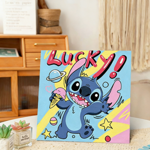 Pintura por Números <span class=keywords><strong>para</strong></span> Niños, <span class=keywords><strong>Dibujos</strong></span> Animados <span class=keywords><strong>de</strong></span> Princesas y <span class=keywords><strong>Superhéroes</strong></span>, Lienzo <span class=keywords><strong>para</strong></span> <span class=keywords><strong>Colorear</strong></span> DIY <span class=keywords><strong>de</strong></span> 20*20cm con Marco, Kit <span class=keywords><strong>de</strong></span> Arte con Pinturas Acrílicas y Pinceles - Product Image 6