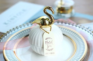 Розовый милый кролик, Свадебная коробка для конфет, керамические шкатулки для ювелирных изделий, кольца, безделушки, банки с кристаллами, держатель для сережек, Подарочные поделки - Product Image 6