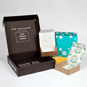 Boîtes de courrier en carton ondulé brun 9x6x2 pouces, petites boîtes de courrier pour l'emballage - Product Image 2