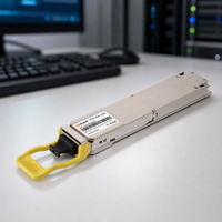 Transceiver optique 800GBASE-2xDR4DR8 OSFP à ailettes PAM4 1310nm 500m double MPO-12 APC pour cluster GPU AI NVIDIA InfiniBand NDR