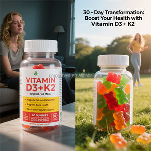Integratore Alimentare in Gommose di Vitamina D3 K2, Produzione OEM e Etichetta Privata, Formula Personalizzata, Produttore Cinese Rosebest - Product Image 5