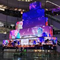 Panneau d'affichage vidéo LED pour DJ, cabine DJ, mur vidéo 3D P2.5 SDK pour ascenseur et usage éducatif