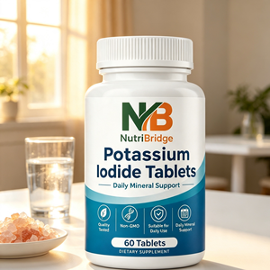 Yoduro de Potasio OEM <span class=keywords><strong>con</strong></span> Extracto de Algas Marinas para el Metabolismo, Tabletas de Yoduro de Potasio - Product Image 1