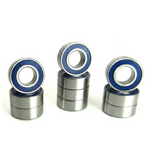 Rodamiento de bolas de ranura profunda de acero cromado blindado ZZ de las series 6000, 6200, 6300 y 6800, personalizado por OEM, para electrodomésticos. - Product Image 1