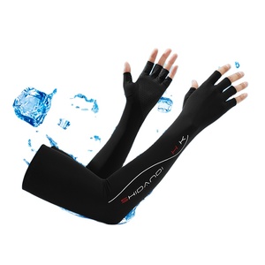<span class=keywords><strong>Guantes</strong></span> <span class=keywords><strong>Largos</strong></span> de Compresión para <span class=keywords><strong>Ciclismo</strong></span> de <span class=keywords><strong>Verano</strong></span> con Protección UV y Logotipo OEM - Product Image 1