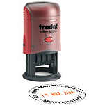 For Trodat Printy 46130 MCI Plastic Self-Inking Stamp DIY Date Stamp with Text