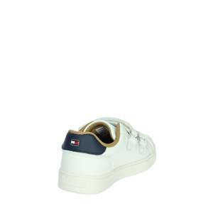 Zapatillas Tommy Hilfiger para Niños, Blancas y Azules, con Cierre de Velcro, Estilo Casual - Product Image 3