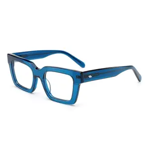 Bilgisayar asetat gözlük çerçevesi okuma gözlüğü erkekler için gözlük çerçeveleri Anti mavi ışık gözlük