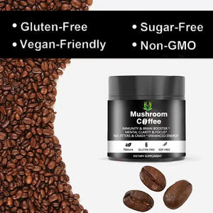 Mélange de café aux champignons avec Cordyceps, Reishi et Crinière de lion pour l'immunité, le renforcement cérébral, la concentration mentale et l'énergie - Product Image 5