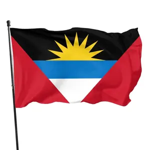 Huiyi The Best China Festival Outdoor Indoor Flag bandiere nazionali Barbudan impermeabili bandiera di alta qualità del paese