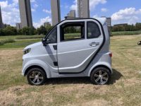 Nouvelle voiture utilitaire électrique miniature 2 places 2025 avec homologation CEE, conduite à droite, volant à gauche, caméra arrière, prix pour adultes, Chine