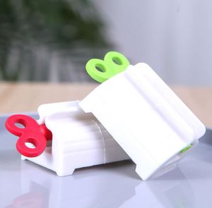 Rolling Tube Squeezer <b>Toothpaste</b> Seat Holder Stand Rotate Dispenser for Bathroom - Product Image 2