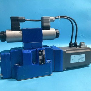 4WRKE16E1-200L-3X ชุดควบคุมทิศทางแบบสัดส่วน R900785528 ควบคุมด้วยระบบไฮดรอลิกแบบ Pilot Operated พร้อม OBE ในตัว - Product Image 6