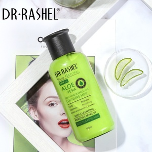 DR RASHEL Nettoyage en profondeur Hydratant Apaisant Lissant Rafraîchissant <span class=keywords><strong>Lait</strong></span> nettoyant <span class=keywords><strong>naturel</strong></span> à l'aloe vera 160ml - Product Image 3