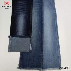 8 + 8*12 tela vaquera elástica tejida azul + 95/2/3 algodón/poliéster/Spandex 8 + 8*12 tela vaquera elástica tejida azul - Product Image 2