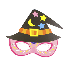 <span class=keywords><strong>Masque</strong></span> d'Halloween <span class=keywords><strong>de</strong></span> dessin animé à faire soi-même <span class=keywords><strong>Masque</strong></span> <span class=keywords><strong>de</strong></span> fête en papier fait à la main pour enfants - Product Image 3