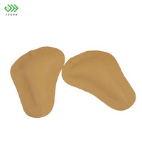 JOGHN Semelles orthopédiques Semelles orthopédiques en cuir pour chaussures orthopédiques de soutien de la voûte plantaire Inserts pour chaussures à talons Coussinets d'avant-pied pour femmes