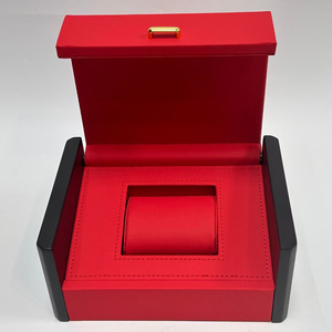 Boîtes et étuis à montres en bois personnalisés de qualité supérieure, à fente unique, pour montres mécaniques, emballage cadeau de luxe avec logo pour femme - Product Image 3