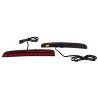 Réflecteur de freinage avec clignotant séquentiel, phare à lentille rouge de Type R LED pour Honda Civic 2016 — 2019