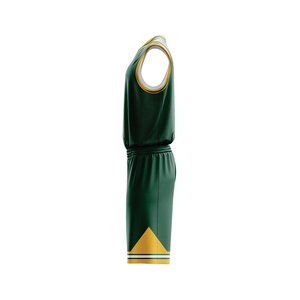 Uniforme de Baloncesto Sublimado Transpirable de Primera Calidad, Material 100% Poliéster, Impresión de Logotipo Personalizado - Product Image 2