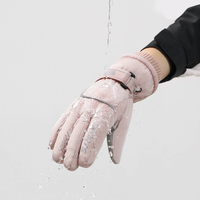 Gants d'hiver colorés, imperméables, coupe-vent et thermiques, avec logo personnalisé, pour la randonnée, le ski et les activités hivernales