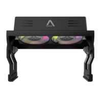 Ventilateur de refroidissement à mémoire de forme ALSEYE, nouveau design, couleur noire, pour PC de jeu DIY, DDR DDR2 DDR3 DDR4 DDR5