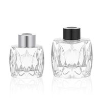 Bouteille d'aromathérapie personnalisée 50ml 100ml, flacon diffuseur en verre vide, vente en gros avec boîte et bâtonnets en rotin