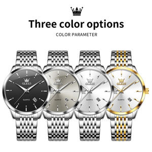 2907 Luxury Design Brands Oem Custom Fashion Popular Stainless Steel Classic <b>Water</b> <b>Proof</b> Business Quartz <b>Watch</b> for Man - Product Image 6