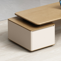 Bureau de direction moderne haut de gamme pour la maison ou le bureau, bureau multifonctionnel pour PDG, bureau de direction, mobilier de direction