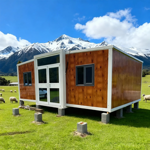 Casa Container Modulare Espandibile Pieghevole 20ft/30ft/40ft Best-Seller, Residenza Compatta con 2 Camere da Letto e Cucina - Product Image 4
